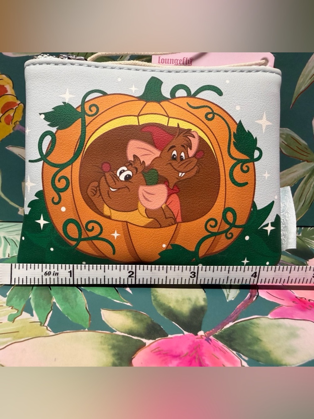 Disney Loungefly Jacques & Gus Gus coin purse NWT - Picture 5 of 6